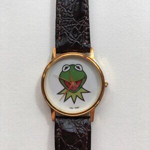 Vintage 1987 The Muppets Kermit the Frog Watch